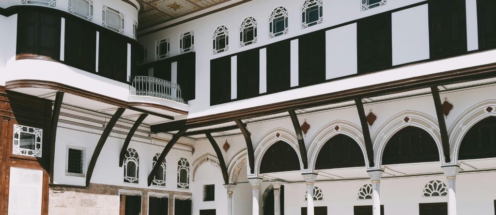 The serene Courtyard of the Favorites at Topkapi Palace, a private garden for the Harem's most privileged women.