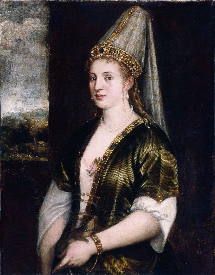 Portrait of the Hürrem Sultan by Tizian