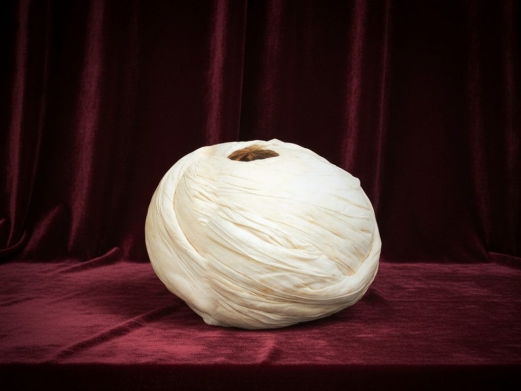 The Turban of Prophet Joseph, a sacred relic preserved in the Topkapi Palace collection, a symbol of a deep spiritual heritage passed down through generations.